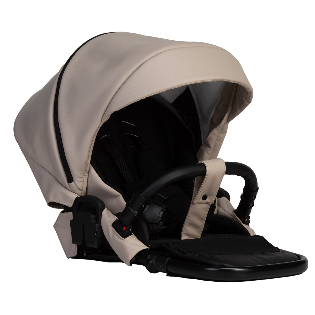 Коляска 2в1 Indigo LAMAR - La 02 (св.бежевая кожа)