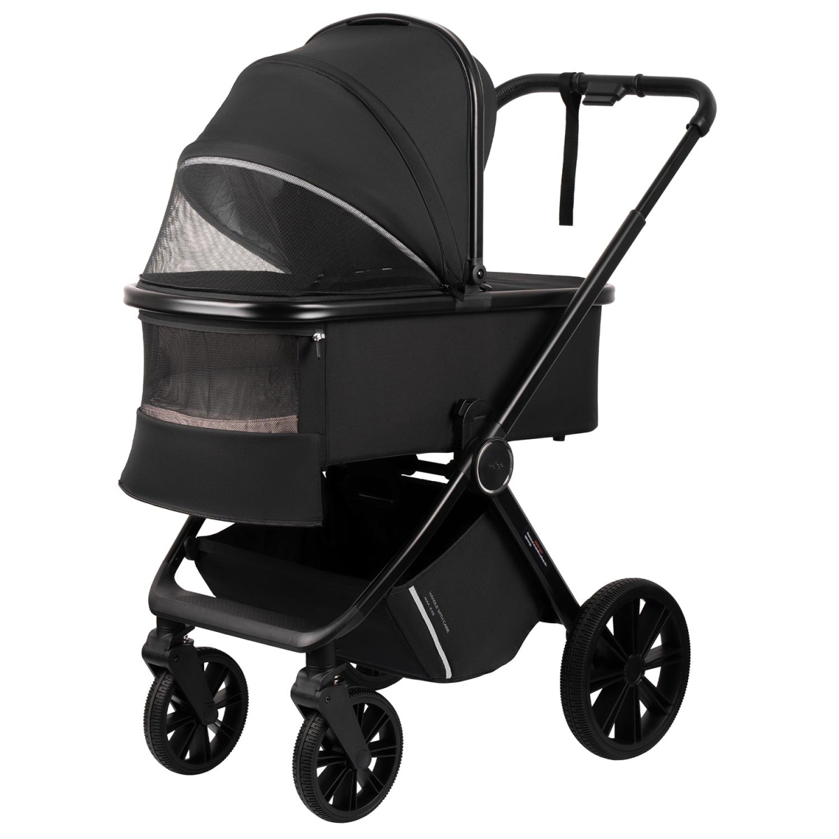 Коляска 3 в 1 Indigo STING, черный