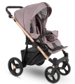 Коляска 2 в 1 Camarelo Belagio, BG-09 (Темно-розовый Жаккард)
