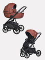 Коляска 2 в 1 Riko Basic Montana Ecco 17, Maroon