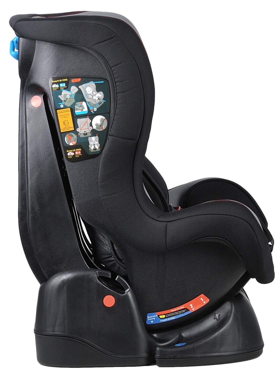 Автокресло детское Farfello GE-B серо+чёрный grey+black