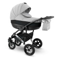 Коляска Camarelo Sevilla XSE 2 в 1 светло-серый