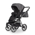Коляска 2 в 1 Riko Qubus 02 темно-серый